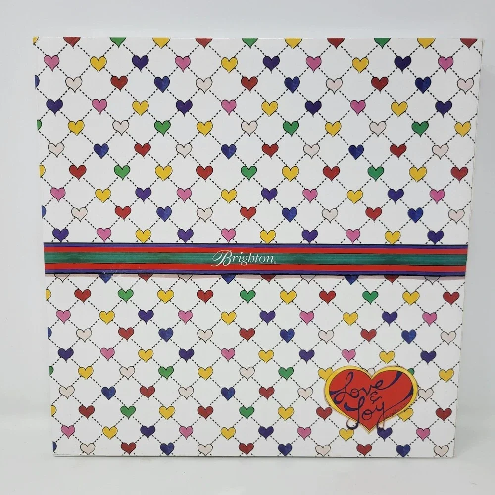 Brighton Love & Joy Heart Frame With Fashion Illustration 12.5
